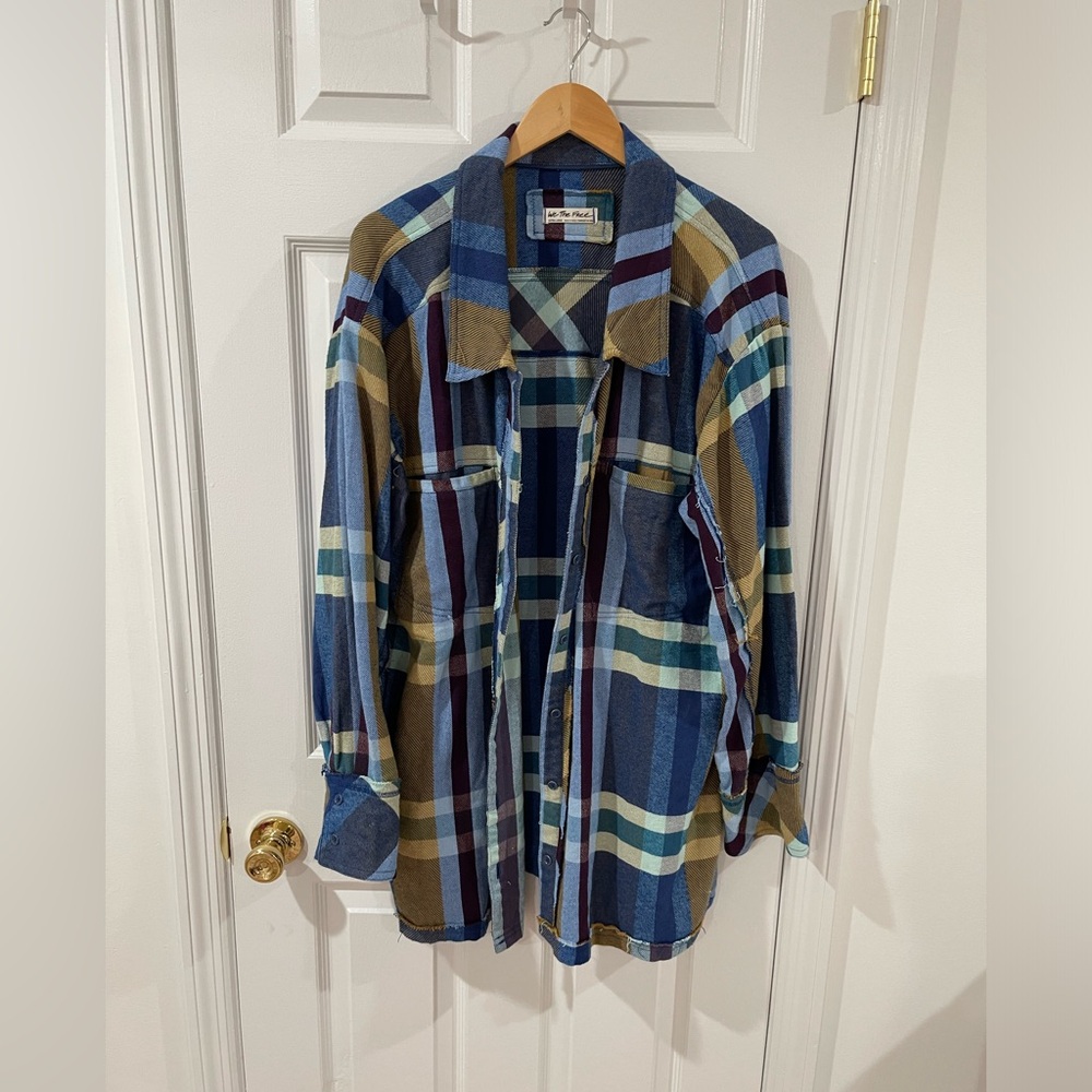 We the Free So Long Summer Plaid shacket